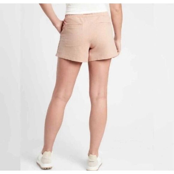 Athleta Farallon Shorts Pull On Lounge Drawstring Pocket High Rise Shorts Size 0 - Picture 3 of 9